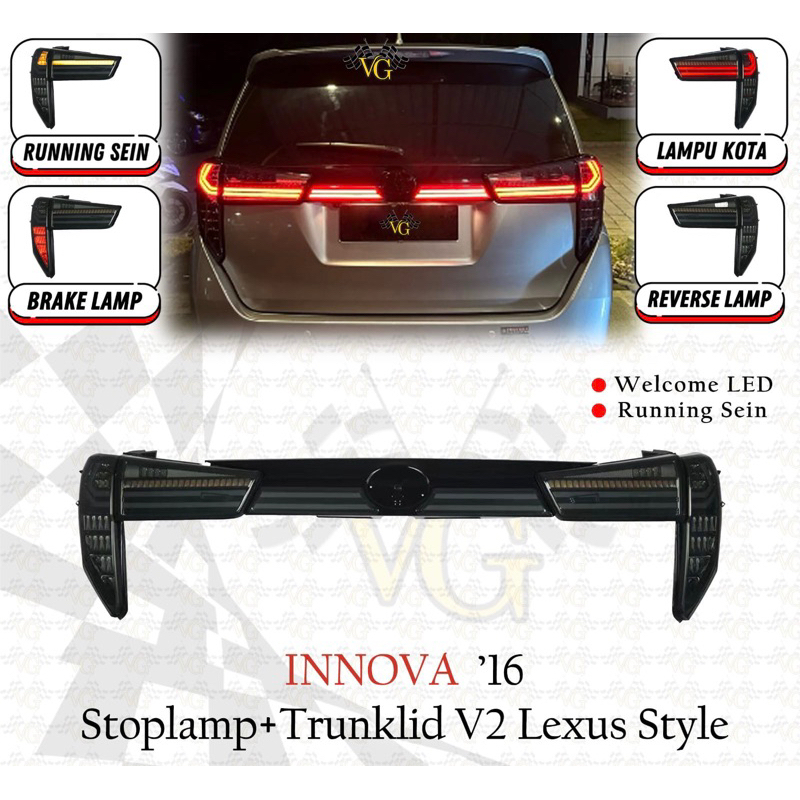 STOPLAMP INNOVA REBORN MODEL LEXUS + TRUNKLID