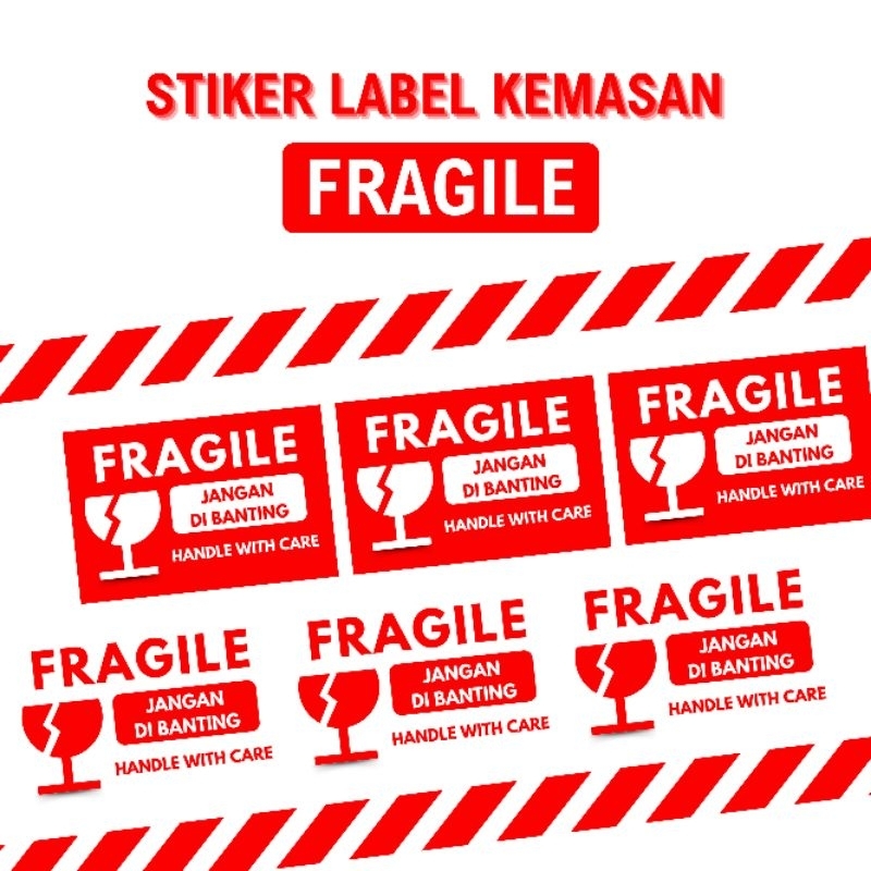 

Cetak Fragile | Stiker Jangan Dibanting | Stiker Label Kemasan Barang