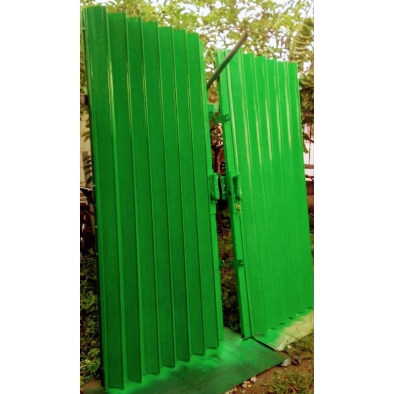 folding gate galvalum MURAH