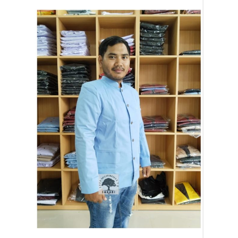 Jasko Mandarin jas Koko Tasikmalaya jasko elegan pria dewasa