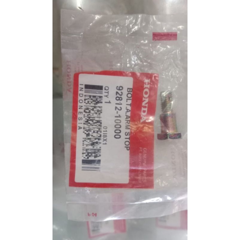 BAUT BESI PEGANGAN PANEL REM BELAKANG BAGIAN DEPAN SWINGARM HONDA GRAND SUPRA PRIMA STAR ORIGINAL AH