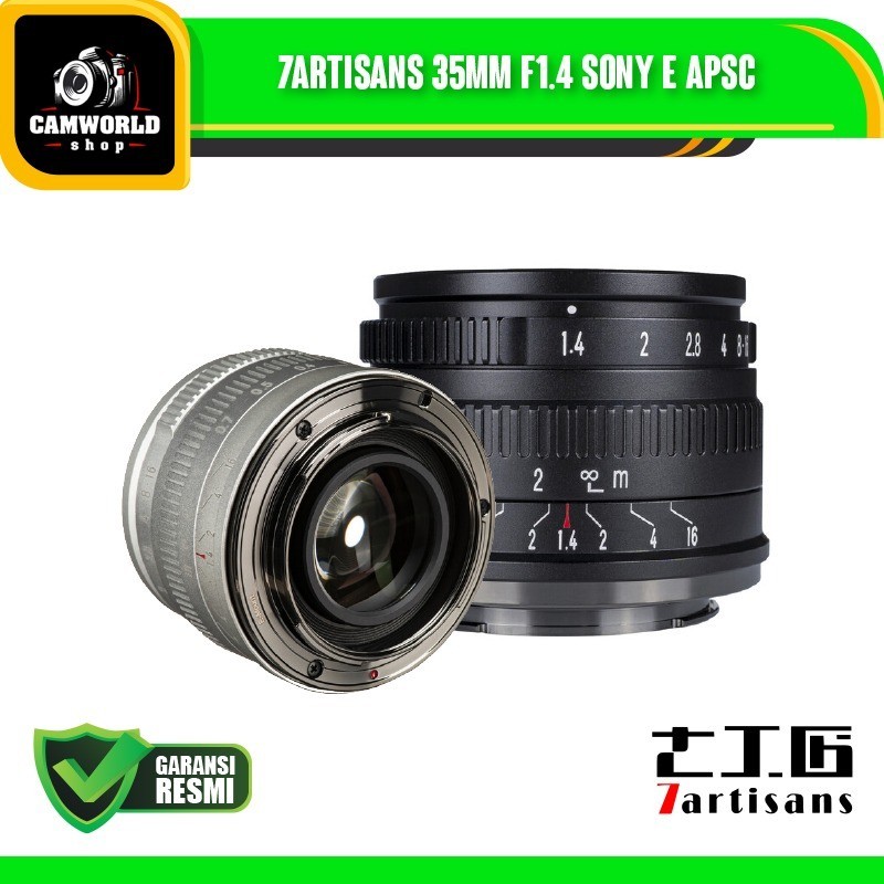 7Artisans 35mm f1.4 for Sony E APSC - 7Artisan 35mm f/1.4 for Sony