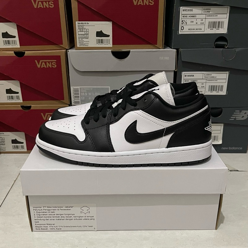 Nike air jordan 1 low wmn panda (Resmi NIKE)