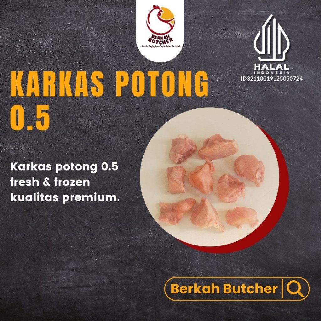 

Daging Ayam Potong 500 gr - Berkah Butcher