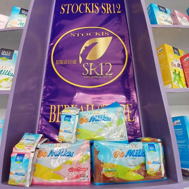 

SR12 GOMILKU SACHET PER POUNCH SUSU KAMBING ETAWA ISI 40 SACHET