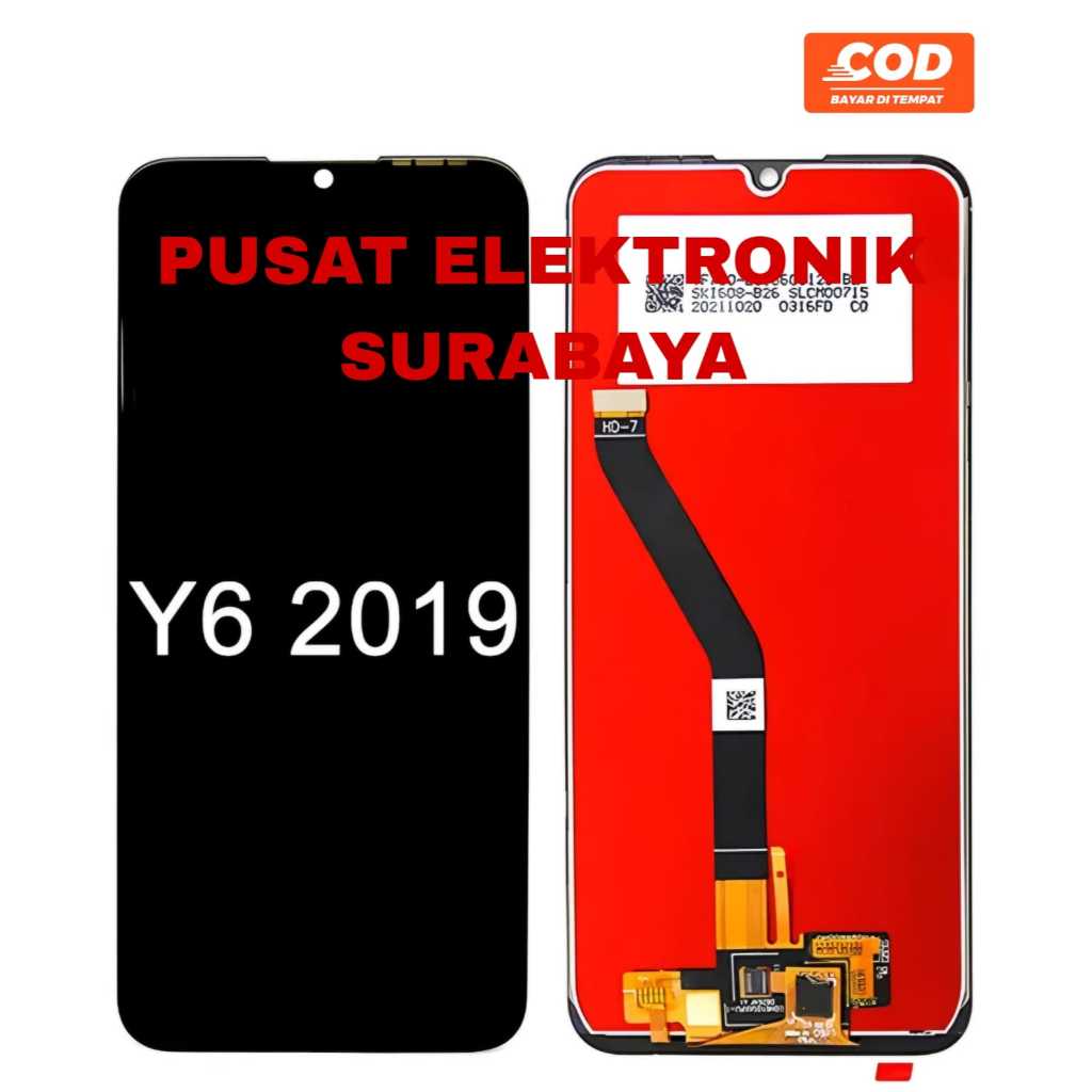 LCD TOUCHSCREEN FOR HUAWEY Y6 2019 / Y6 PRO / Y6 PRIME 2019 - ORI MURAH BERGARANSI