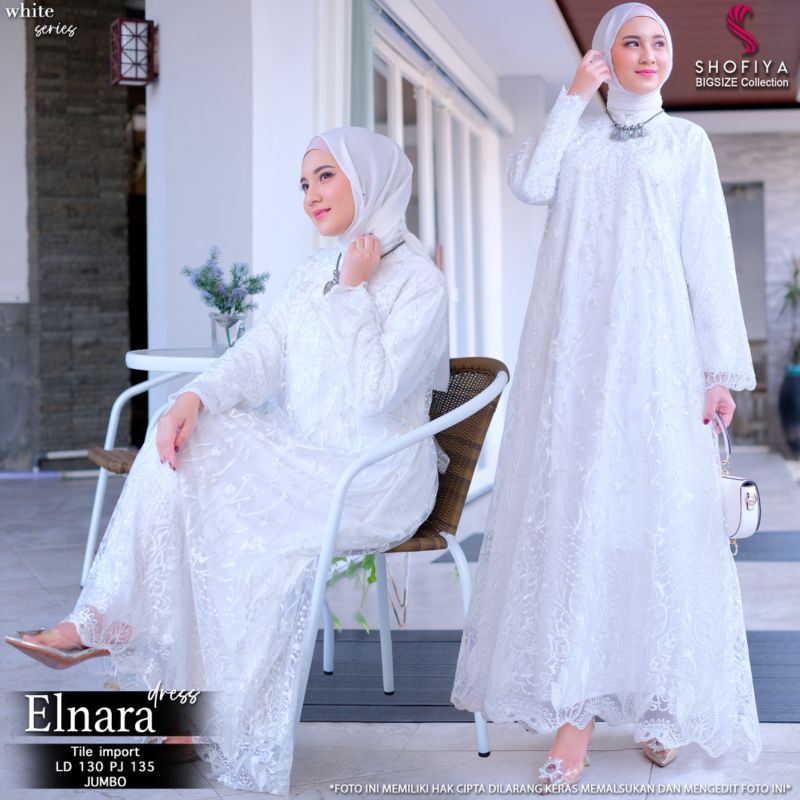 ELNARA DRESS|GAMIS MURAH |GAMIS POLOS | DRES MURAH | DRES BRUKAT | BAJU MURAH | BAJU WANITA | BAJU M