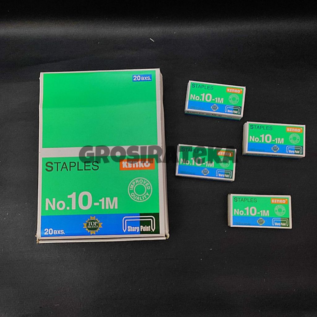 

REFILL STAPLES, STAPLE, ISI STEPLES NO 10 KENKO
