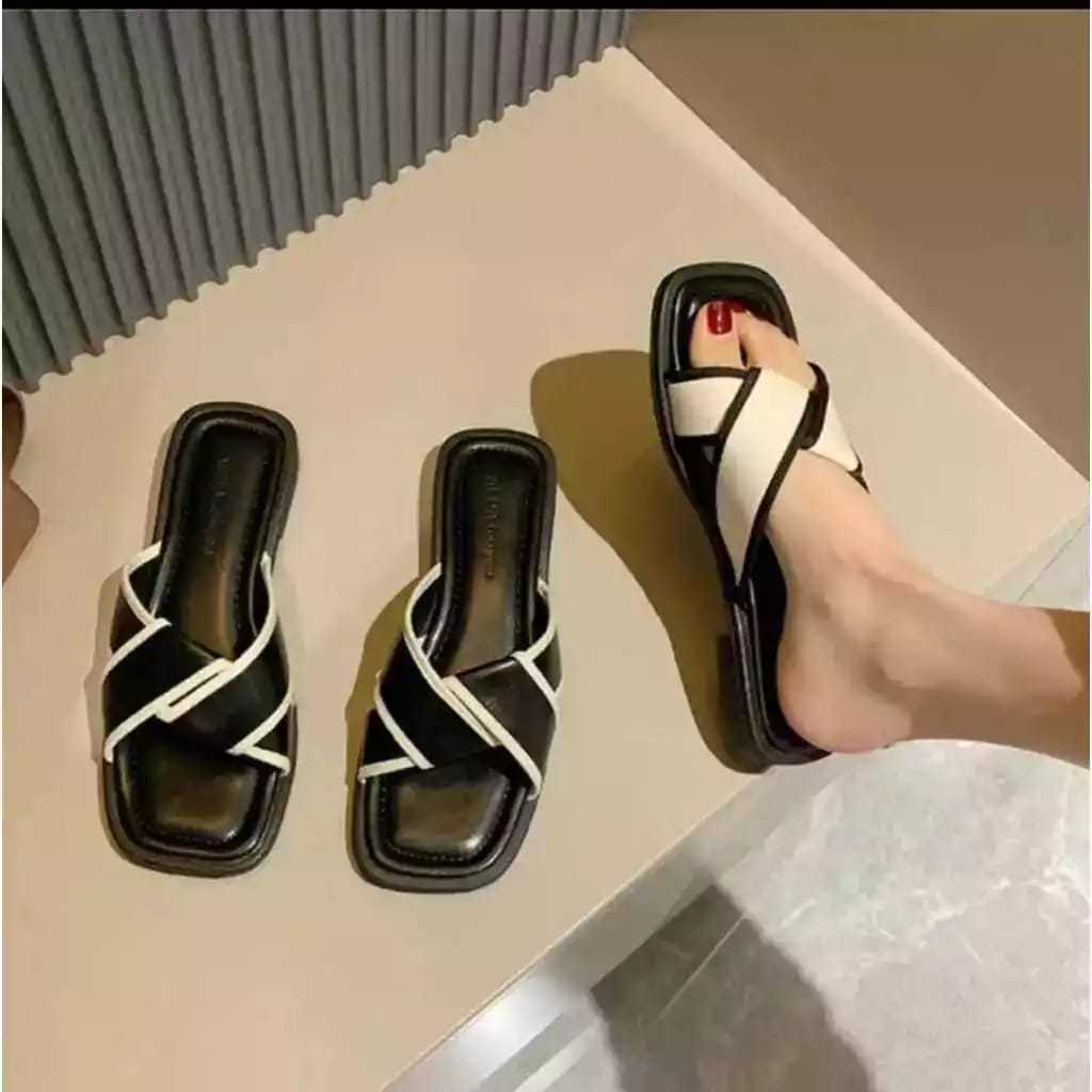 Sandal wanita Selop Model Terbaru