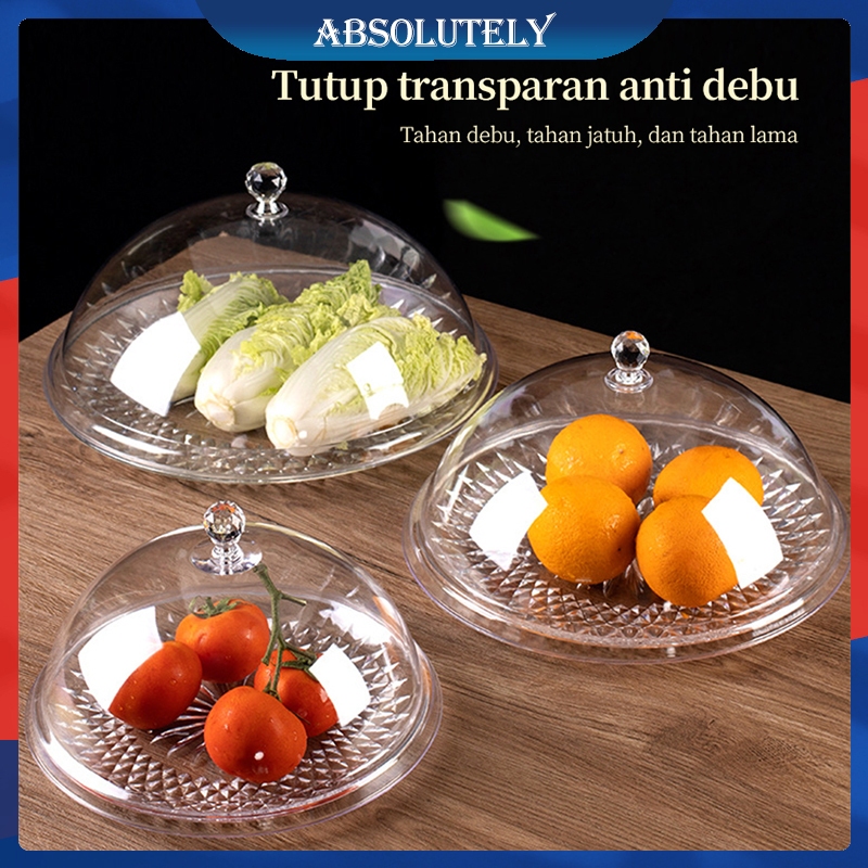Tempat Kue Plastik Bertutup Tudang Saji Tempat Kue Plastik Transparan Tempat Bolu Wadah Piring Bolu 