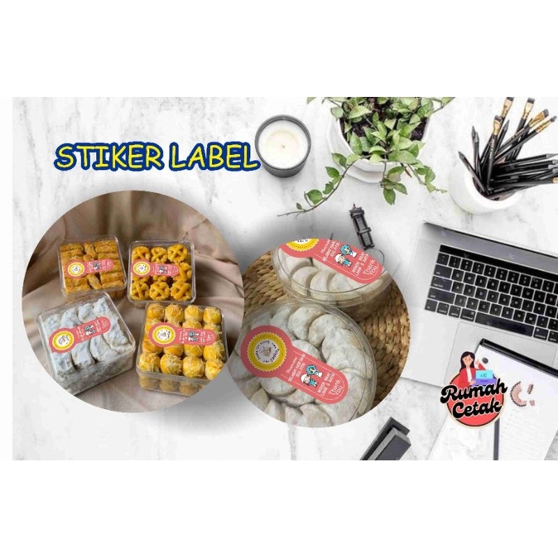 

STIKER LABEL KEMASAN BULAT 6CM
