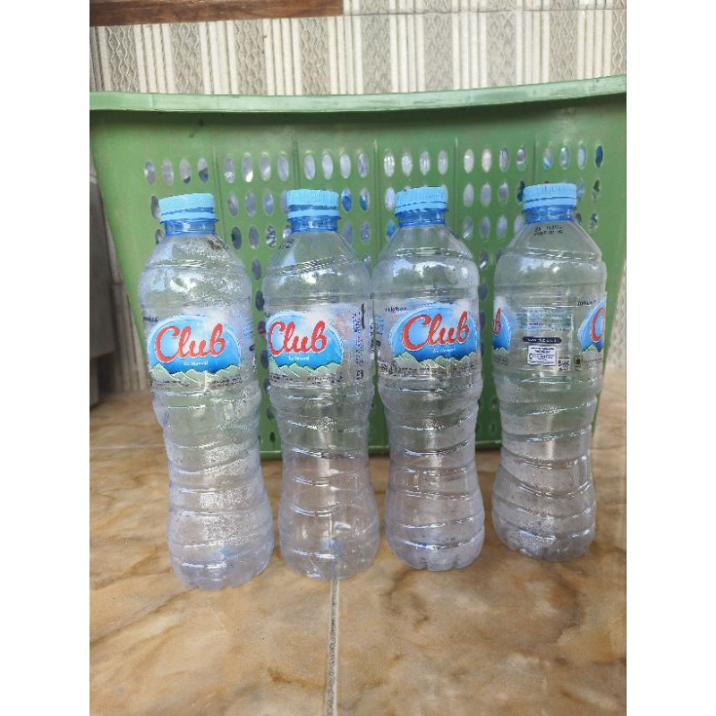 

botol bekas merk club 600 ml (50 pcs) sudah bersih siap pakai