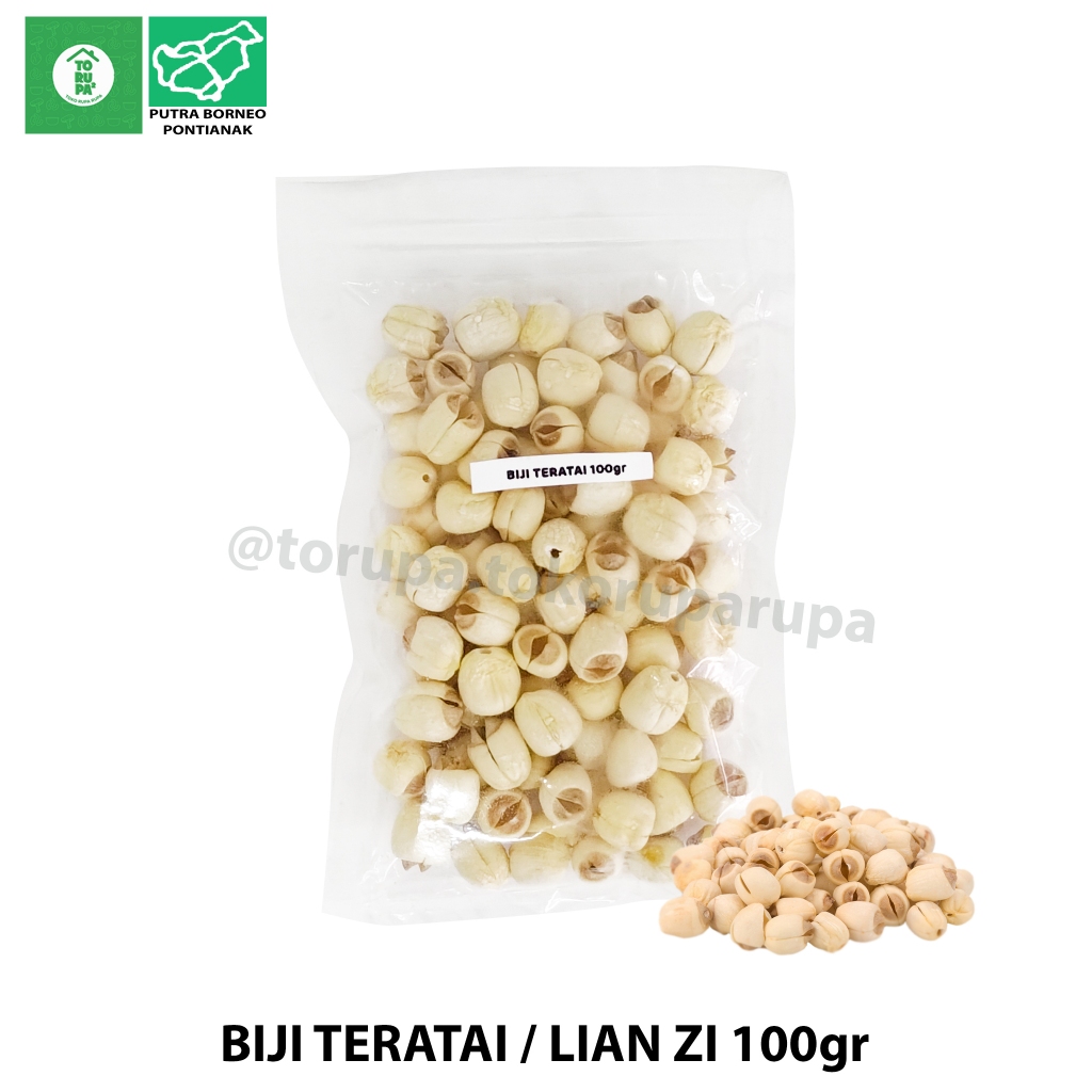 

Biji Teratai 100gr / Lotus Seed / Lianzi / Lienci untuk Masak Sup Tim Ayam / Peach Gum Dessert