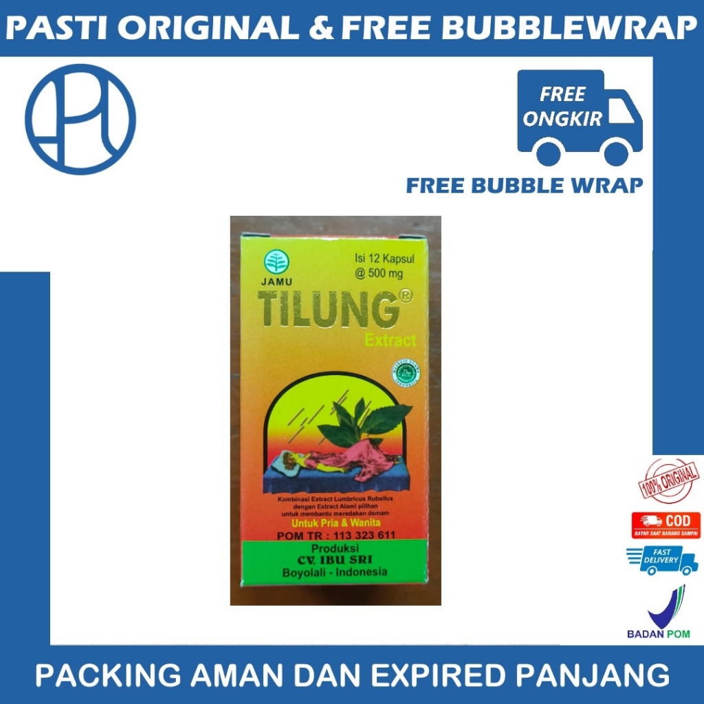 TILUNG 12 KAPSUL OBAT TIFUS