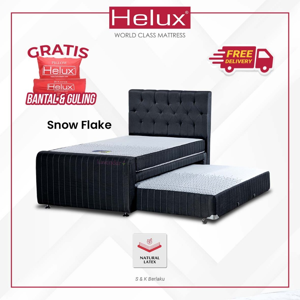 Bed Dorong Series By Helux Beds - Fullset