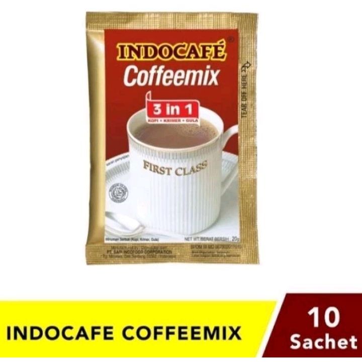 

Indocafe coffee mix 1 renceng kopi instan