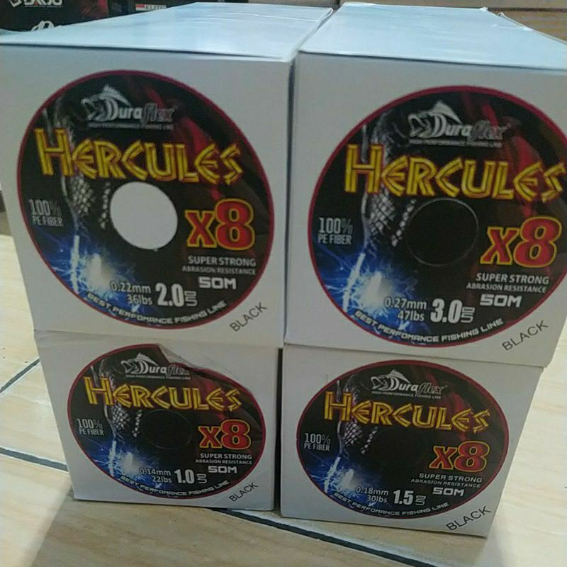 PE HERCULES 50M conecting/hitam