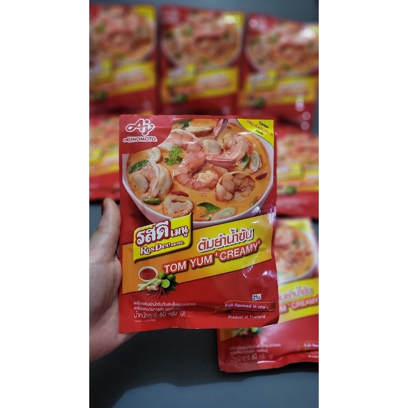 

Bumbu masak ajinomoto tomyum creamy 100% ori thailand (exp 02/07/2025)