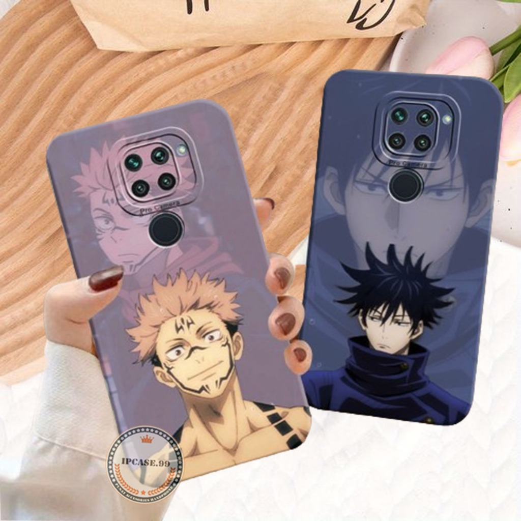 #003 Softcase Redmi Note 9/Redmi Note 9 Pro Motif Anime Jujutsu Kaisen - Case Gojo - Case Terbaru - 