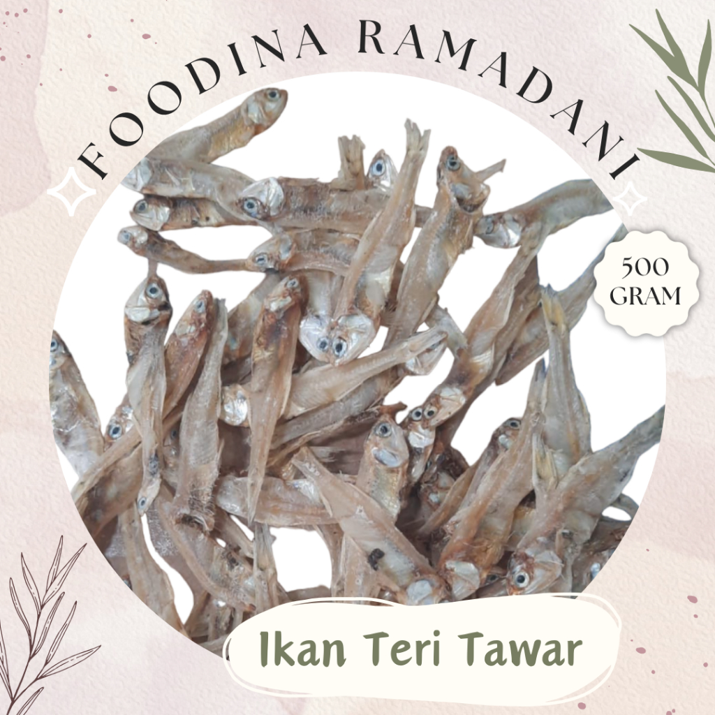 

IKAN TERI Kering Tawar - Dried Shrimp [ Berat 500gr ] Harga Per 0,5 Kg