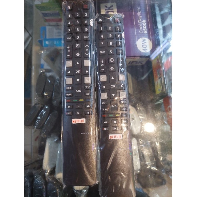 Remot Remote TV TCL Smart LED Android TV 804TR 804 TR Langsung Pake Tanpa Setting