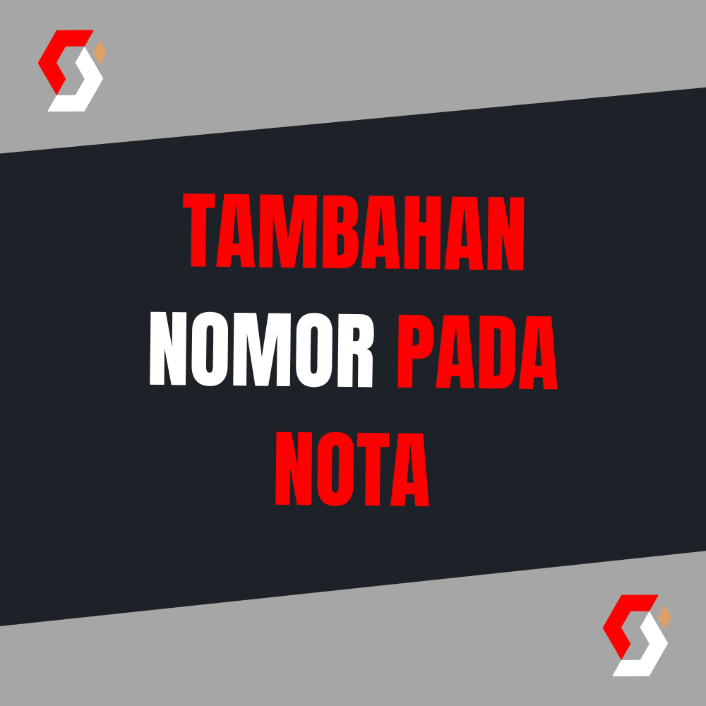 

NOMERATOR NOTA KWITANSI