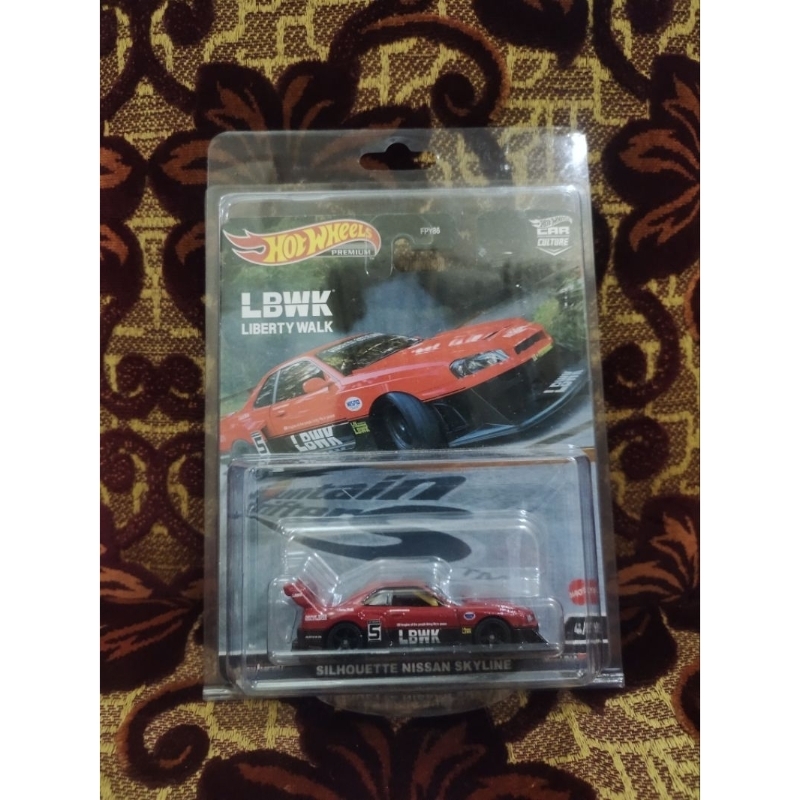 Hotwheel Premium Nissan R34 LBWK Mountain Drifters