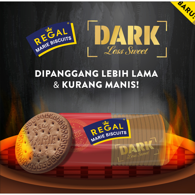 

Snack Regal Marie Biscuits Biskuit Dark 230gr