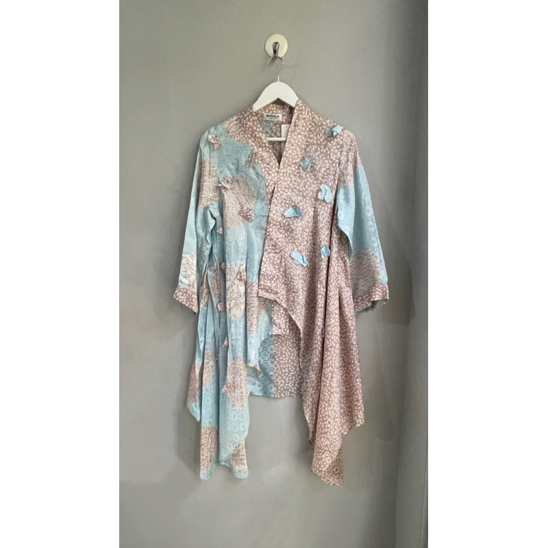 Atasan Tunik batik model kimono style Alshaya Preloved