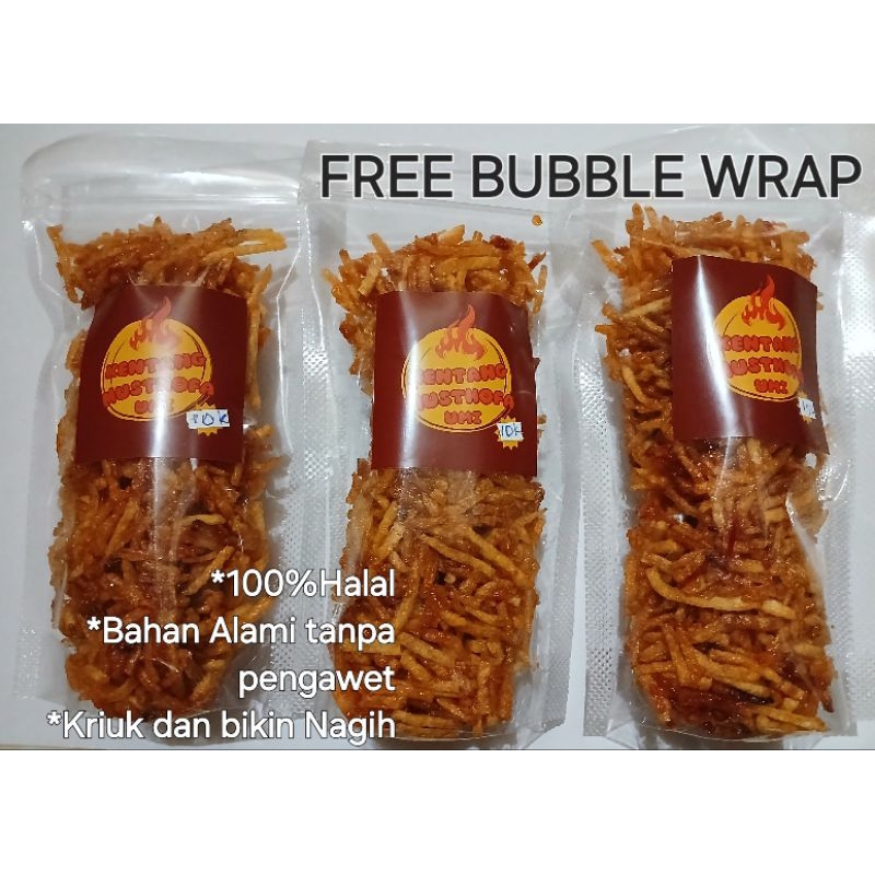 

Krispi Kentang Mustofa Umi 70 gr - Cemilan Sehat dan Lezat