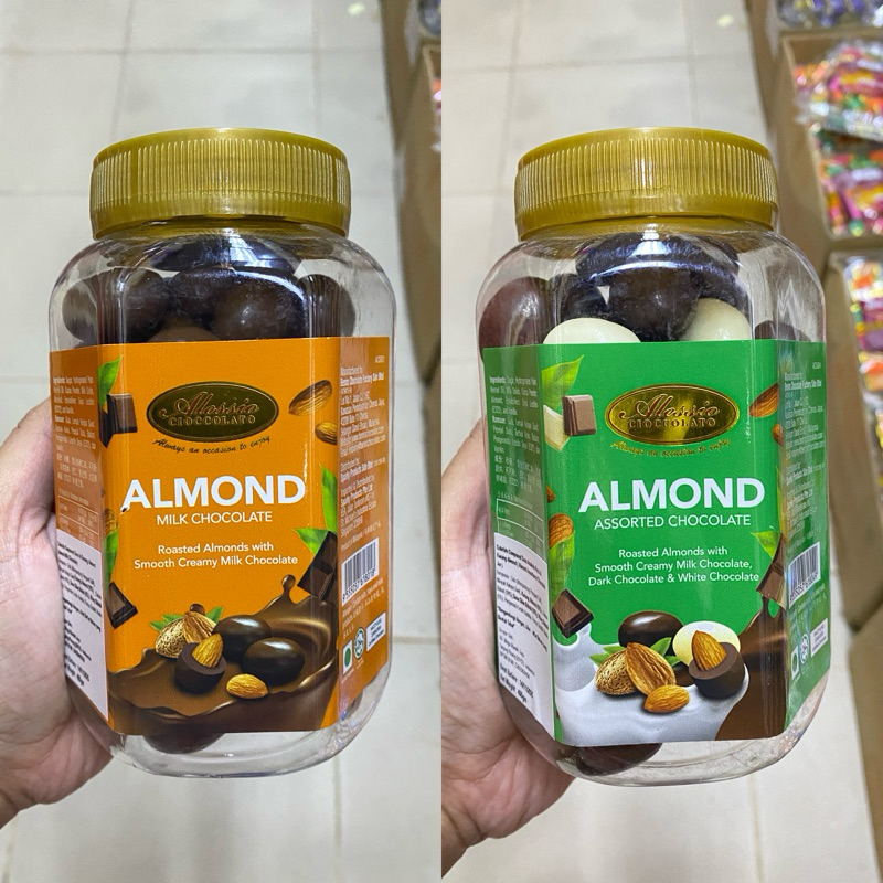 

Alessio Cioccolato Almond Chocolate 400 gr / Milk chocolate Alessio malaysia