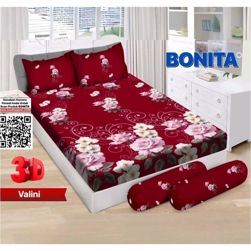 Sprei bonita 3d no 1 uk 180x200 motif valini