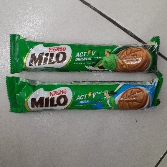 

Milo biskuit sandwich coklat chocolate rasa Milk / Original 104gr