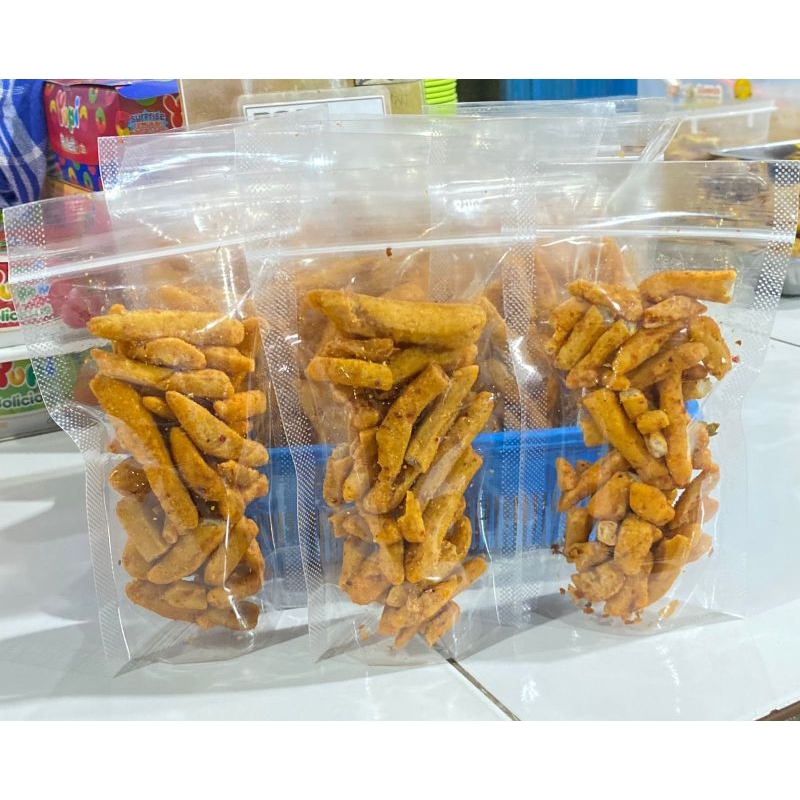 

Basreng pedas daun jeruk