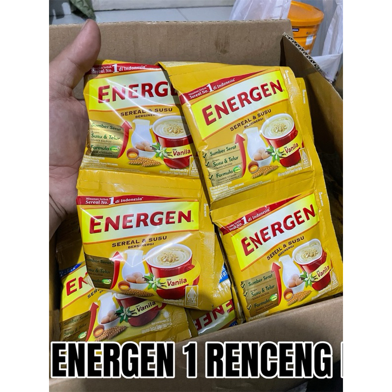 

ENERGEN SEREAL VANILLA 10 x 32g