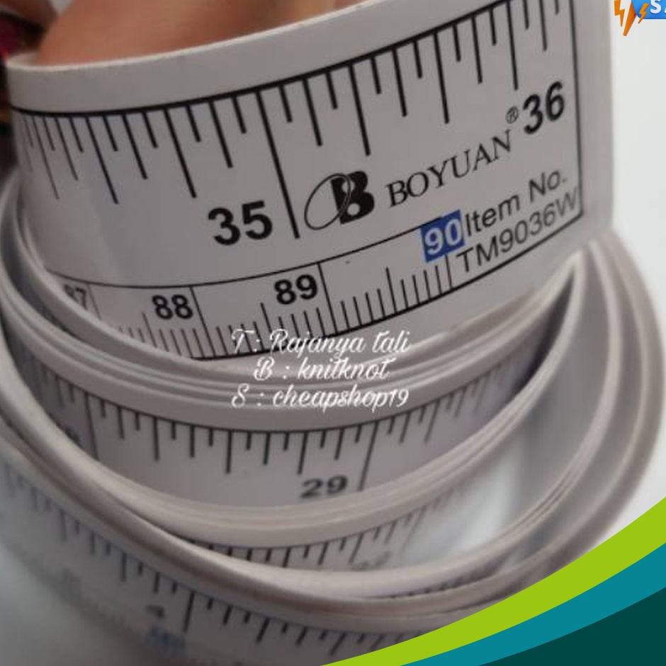 

SENSASIONAL Meteran tempel penggaris tempel meteran kain tempel stiker penggaris stiker meteran