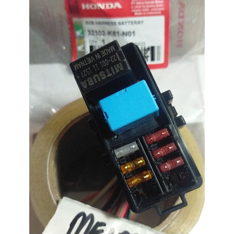 rumah sekring box sekring + relay complite beat fi/beat esp/beat pop/beat street/Scoopy esp /Vario