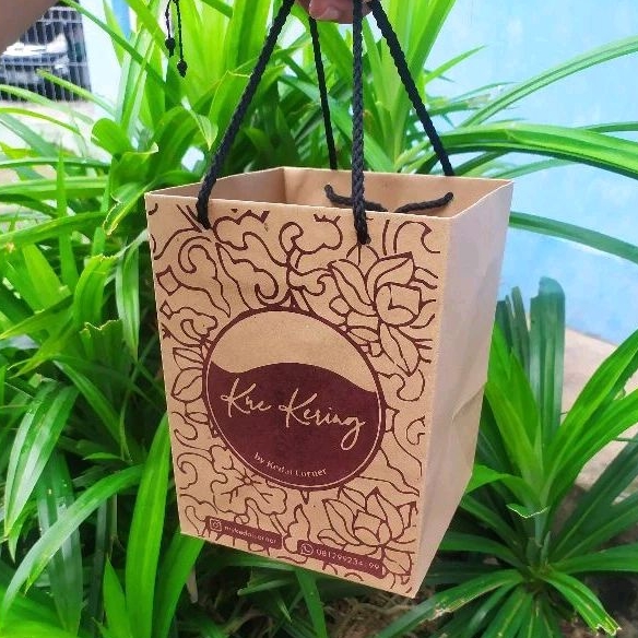 

Paperbag kuker,toples 500gram uk P16xL16xT20 free desain