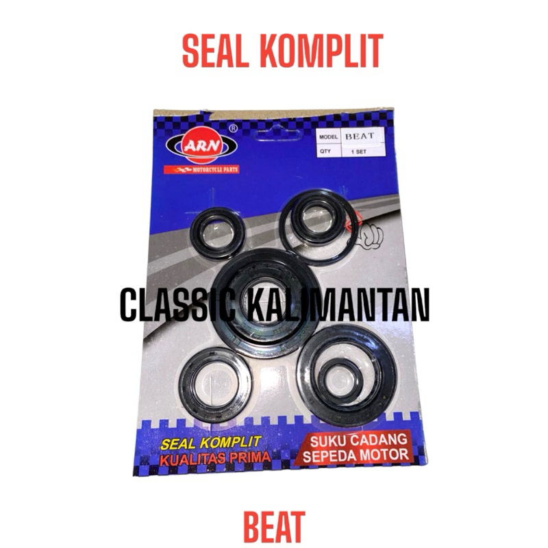 SEAL KOMPLIT KARET SEAL KOMPLIT HONDA BEAT BEAT FI ARN