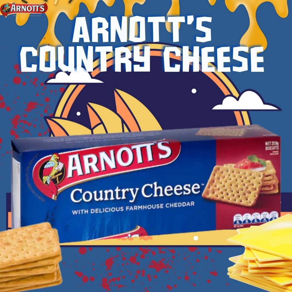 

Arnott's Country Cheese 250g