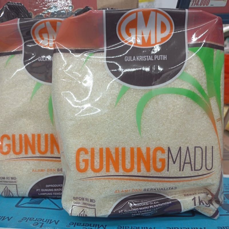 

GULA GMP 1KG GUNUNG MADU GULA KRISTAL BERKUALITAS
