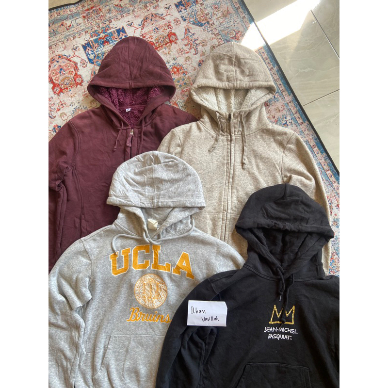 Hoodie dan Zip Hoodie Second Branded