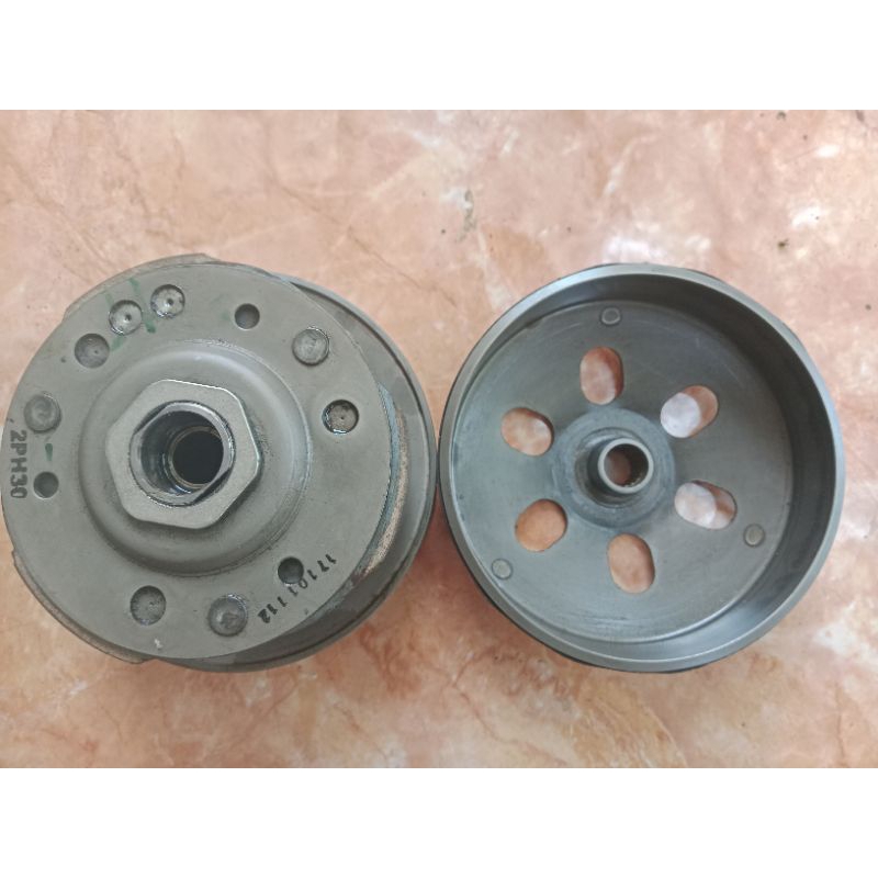 pully kampas ganda set mangkok Komplit Yamaha Mio M3 original copotan