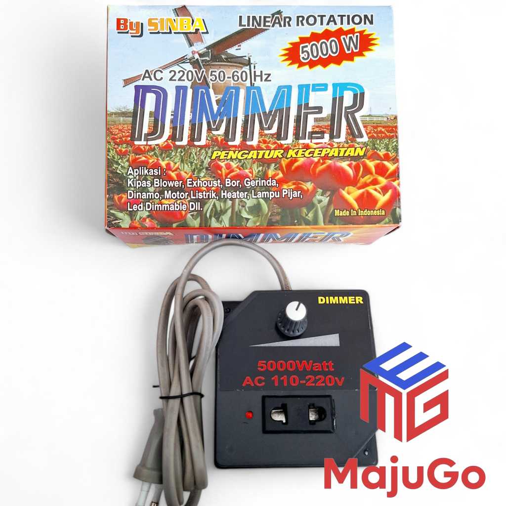 DIMMER PENGATUR KECEPATAN 5000W AC 220 VOLT