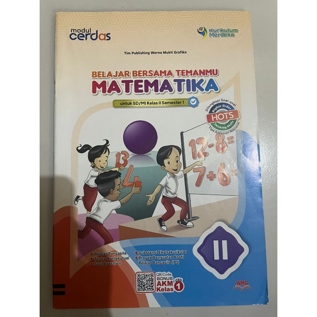 LKS CERDAS Kurikulum Merdeka SD/Mi - Matematika Semester 1