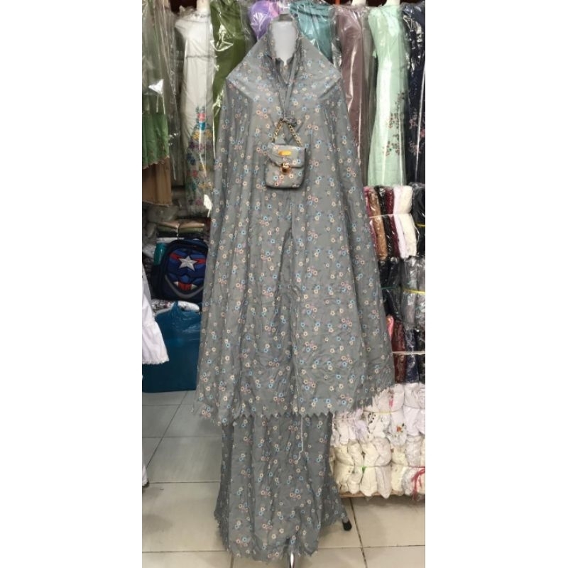 Mukena Bahan Parasut Korea