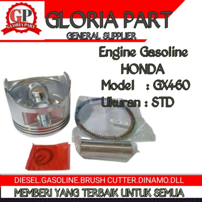 Piston Assy  STD GX460 Gasoline engine Honda