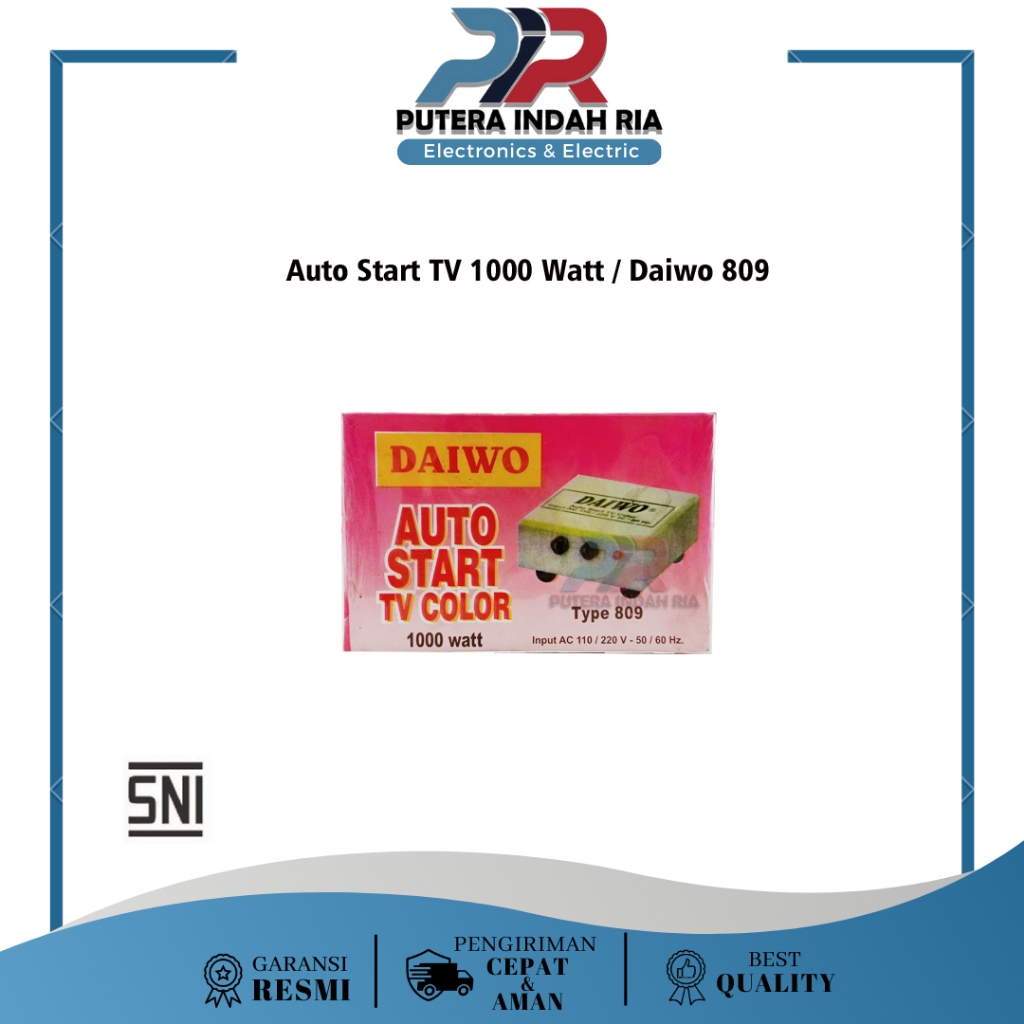 Daiwo AutoStart TV 1000w Penghemat Daya Listrik Anti Jeglek