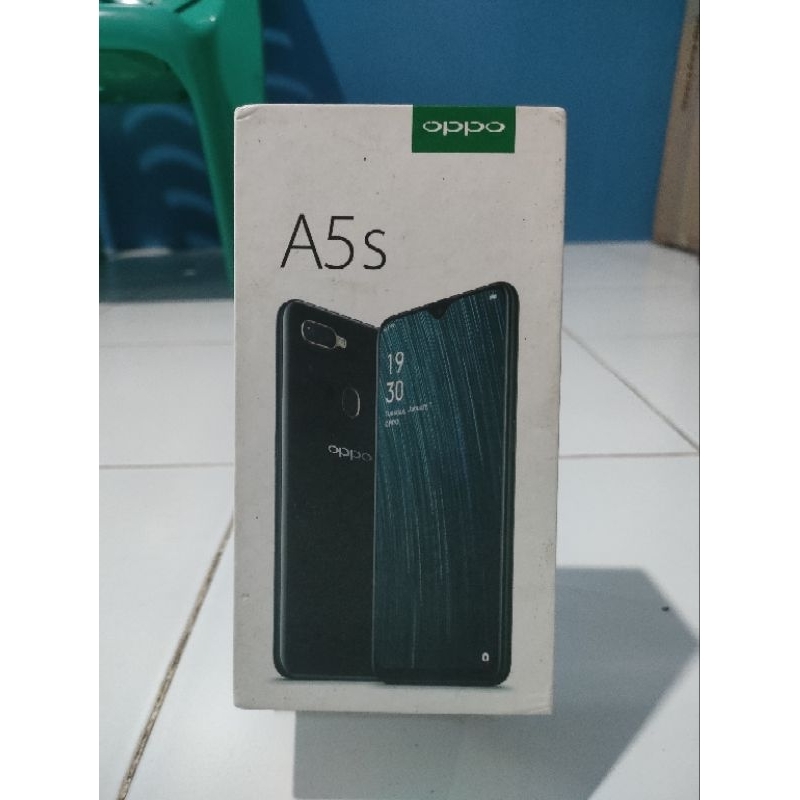 dus box oppo a5s seken