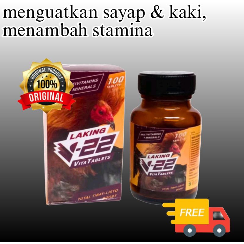 Doping vitamin ayam aduan V22 Original